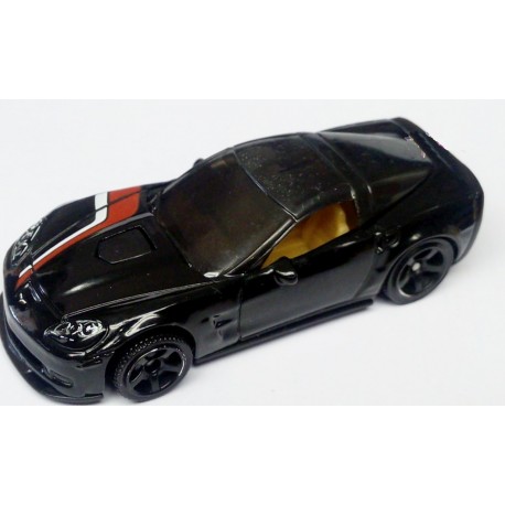 Matchbox Chevrolet Corvette ZR1, 2008 fekete eredeti Mattel termék újszerű állapotban.