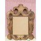 Barokk stílusú Florentin keretes robusztus tükör, egyedi korabeli darab.