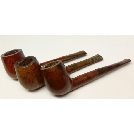 Vauen Dr Perl egyenes szárú Billiard stílusú pipa trió, Németországból.