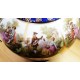 Vintage Germany ELW BAVARIA. Porcelán váza romantikus jelenetekkel, hibátlan.