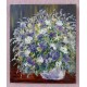Virágcsendélet tavaszi virágokkal. Gustav Seitz Német festőművész, és szobrász hagyatékából.