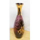 Különleges szépségű Bohemia váza dús eklektikus aranyozással.