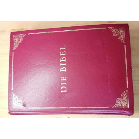 Die Bibel, Német nyelvű szent biblia sok illusztrációval 2004-ből