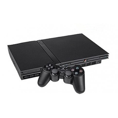 Playstation2 Slim játékkonzol, tartozékokkal, nem chippelt ajándék játékkal.