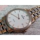 Bulova Quartz, naptáras klasszikus női karóra, aranyozott sávos csattal, szép állapotban.