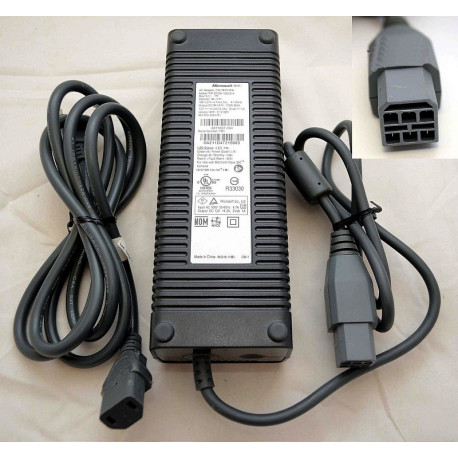 Microsoft Xbox 360 adapter 12V 14.2A 175W HP-AW205EF3P, használt, működőképes állapotban